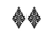 Vintage Filigree Earring SVG Bundle, an Object Graphic by jahid234 (Thumbnail 7 of 13)