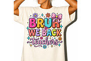 Back to School Sublimation Design, a Seasonal Illustration by DreamCafeArt (Thumbnail 2 of 10)