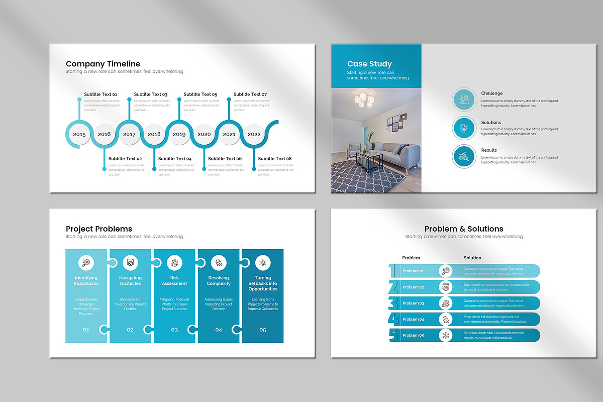 Project Proposal Google Slides, a Presentation Template by Design Vault (Photo 5 of 8)