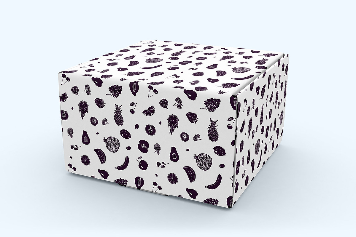 Fruits patterns, a Pattern Graphic by Hellgram (Photo 4 of 6)