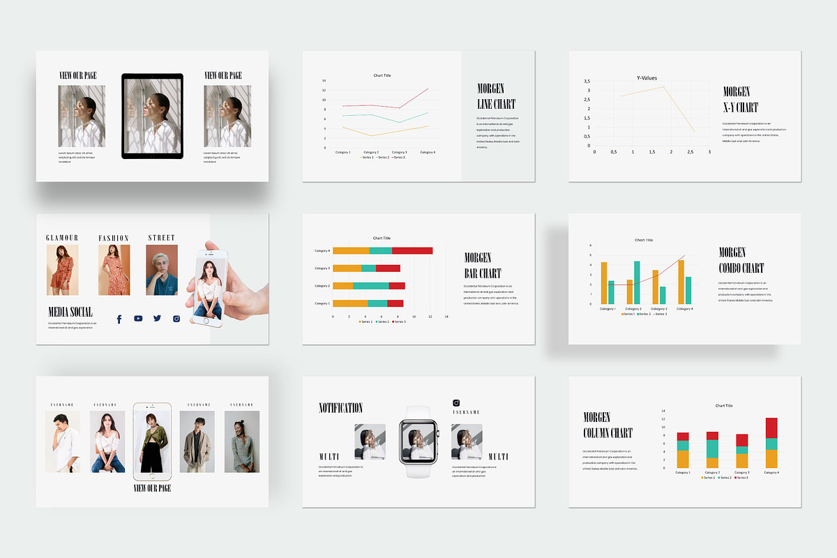 Morgen Lookbook Powerpoint, a Presentation Template by Visualin.std (Photo 7 of 8)