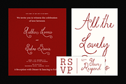 Ratheylin - Organic Handwritten Font, a Handwritten Font by Sronstudio (Thumbnail 8 of 9)