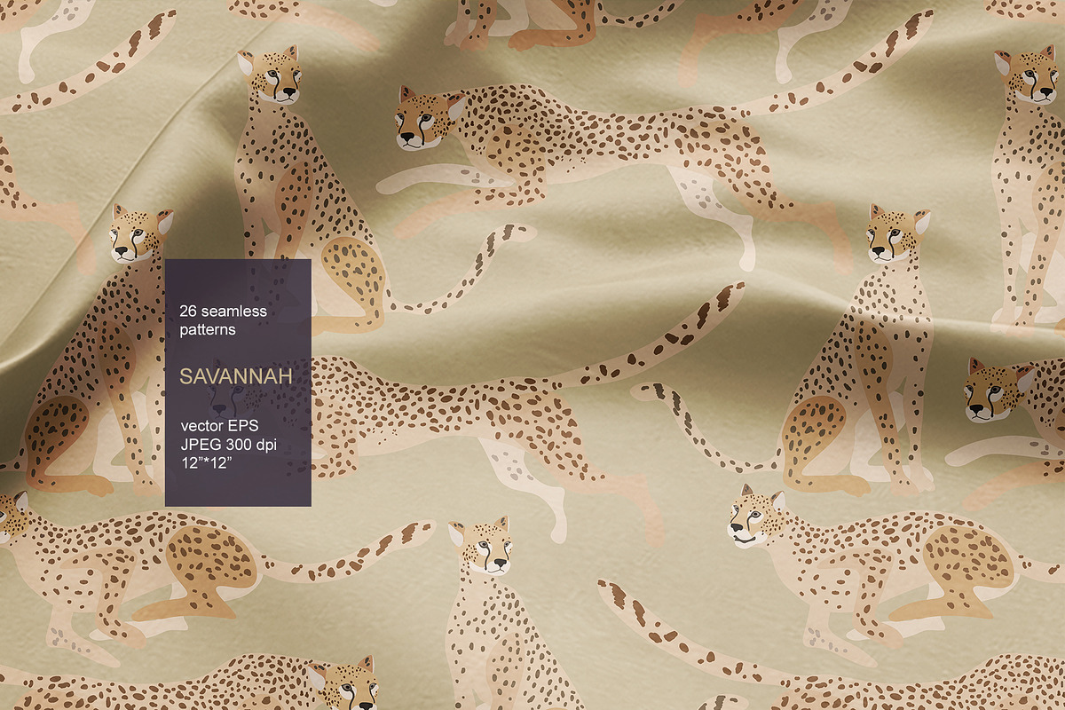 Animals seamless vector pack, a Pattern Graphic by PatternsBlooming (Photo 6 of 10)