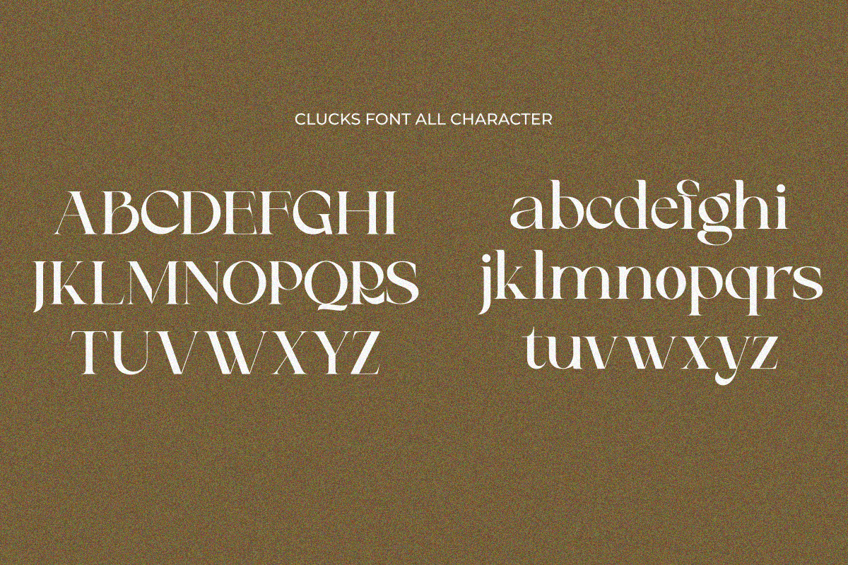 Clucks, a Serif Font by zaaintype (Photo 8 of 10)
