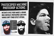 Copy Shop Photocopy Effects Kit, a Brushes & More by Spoon Graphics (Thumbnail 2 of 7)
