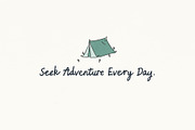 Forever Awesome Font Duo, a Handwritten Font by Sam Parrett (Thumbnail 5 of 8)