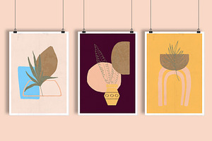 Lush Modern Tropical Illustration