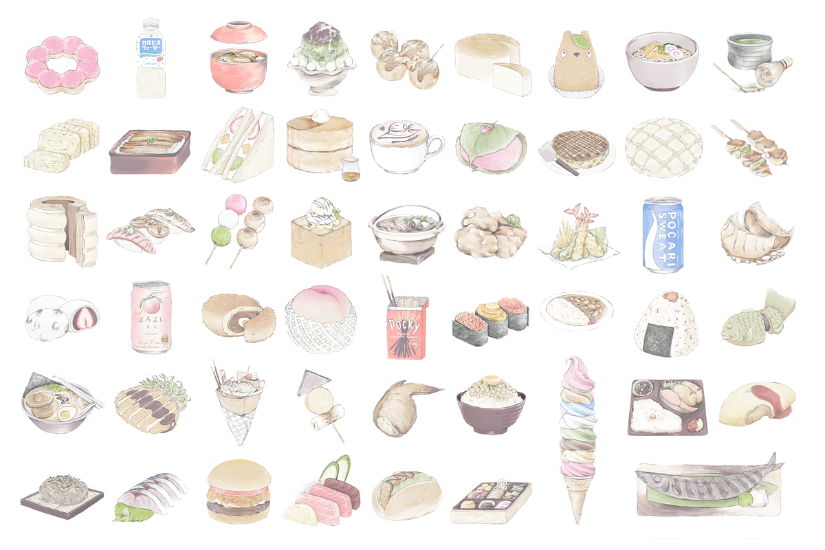 Mini Meshi, an Illustration by Hannah Judd (Photo 4 of 4)