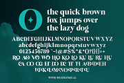 Belove Roxenia - Display Curve, a Serif Font by ErgibiStudio (Thumbnail 9 of 10)