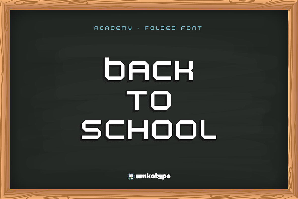 Academy Display Font, a Font by alpercakici (Photo 7 of 9)