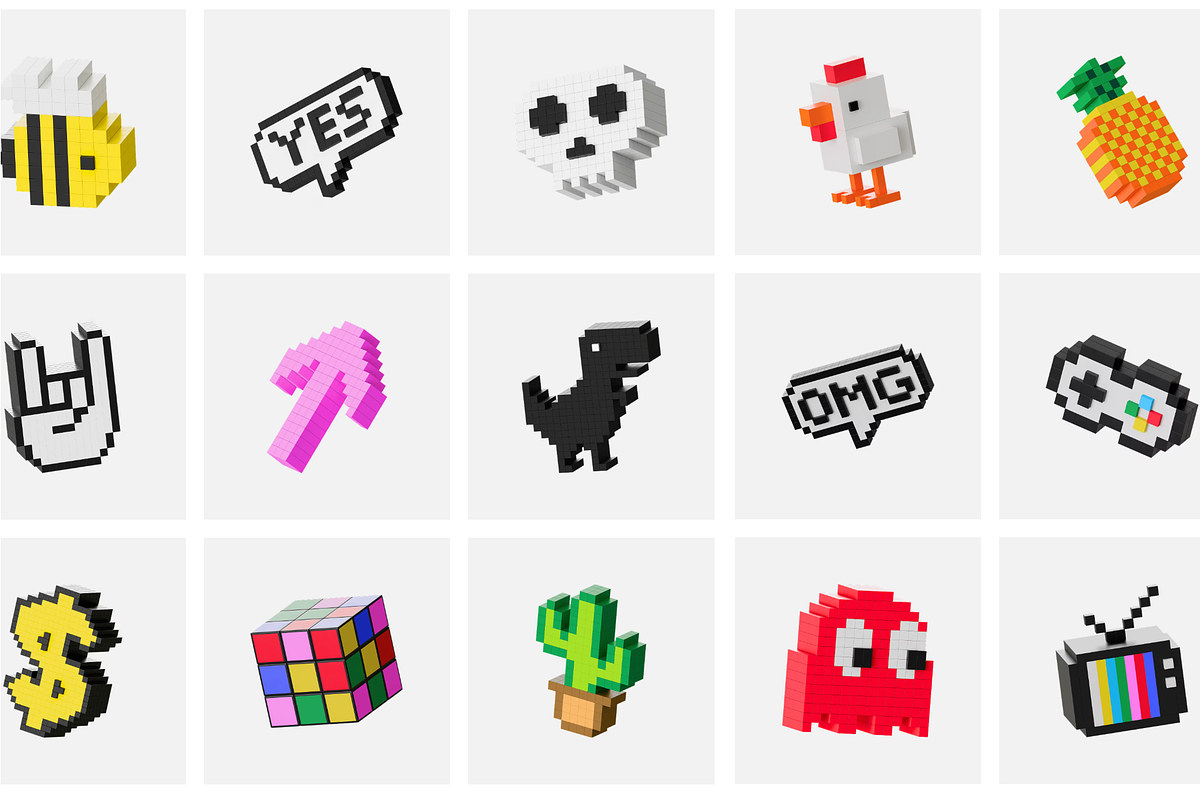 Pixel 3d illustrations, an Illustration by Wannathis.one (Photo 6 of 6)