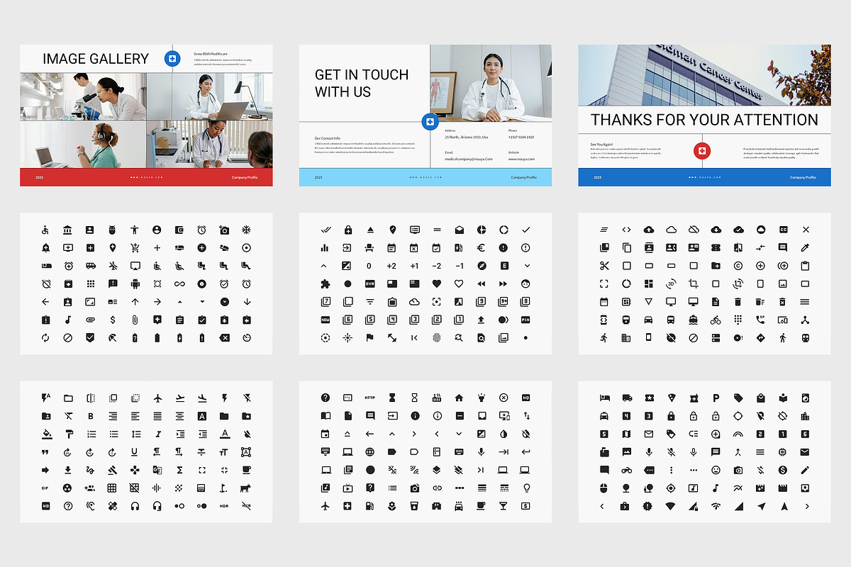 Nuya : Medical Company Google Slides, a Presentation Template by Punkl Camp (Photo 5 of 9)