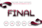 Pink Metal - Editable Text Effect, a Layer Style Add-On by rwgusev (Thumbnail 3 of 5)