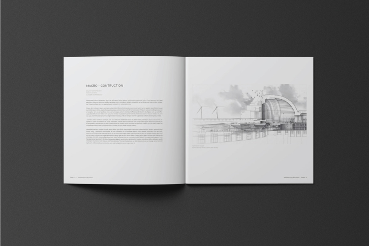 Square Architecture Portfolio, a Brochure Template by Alhaytar (Photo 5 of 15)