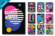 Abstract geometric Bauhaus 02, a Decorative Illustration by KENO Mascots (Thumbnail 1 of 6)