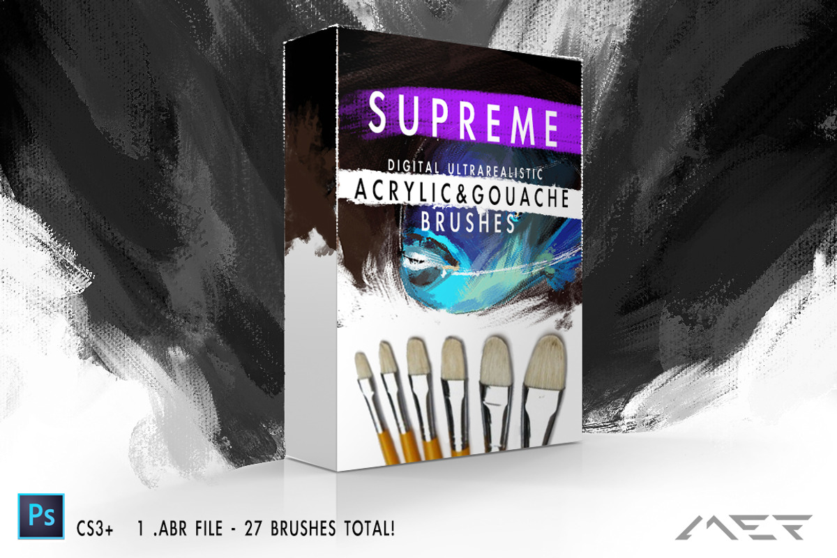 Supreme Acrylic & Gouache Brushes