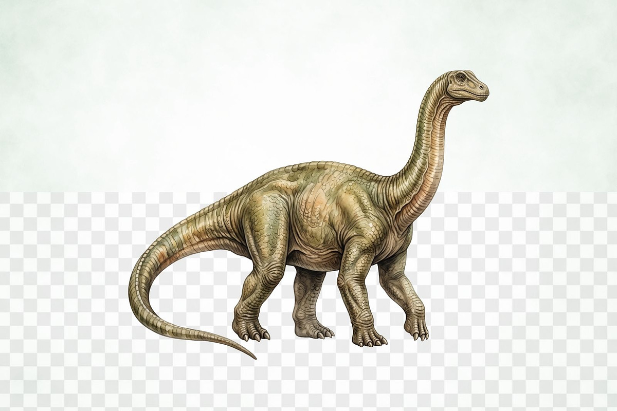 Dinosaur Watercolor Clipart PNG, a Decorative Illustration by Arslan (Photo 3 of 7)