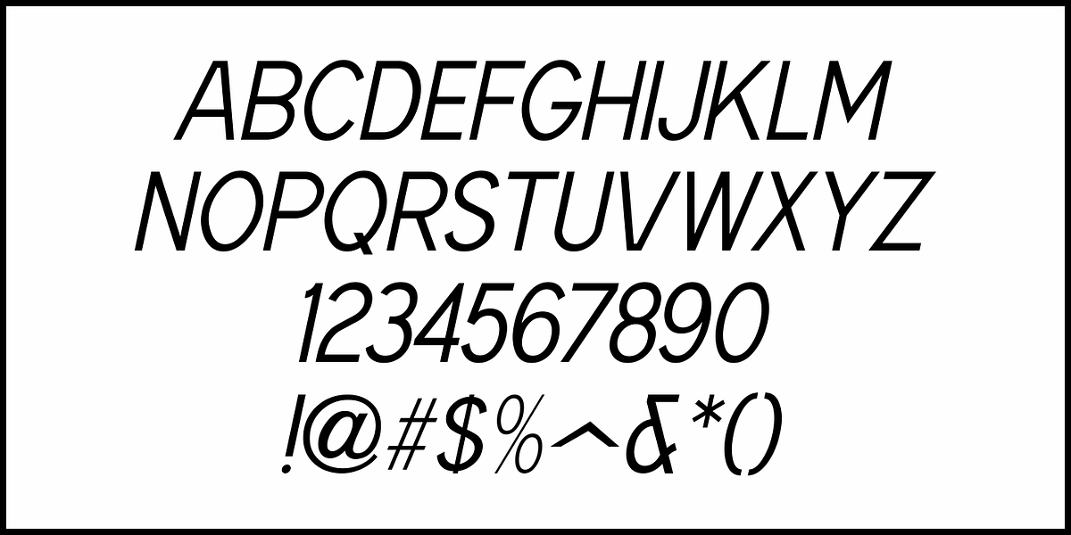 Generic Sans JNL, a Sans Serif Font by Jeff Levine Fonts (Photo 5 of 5)