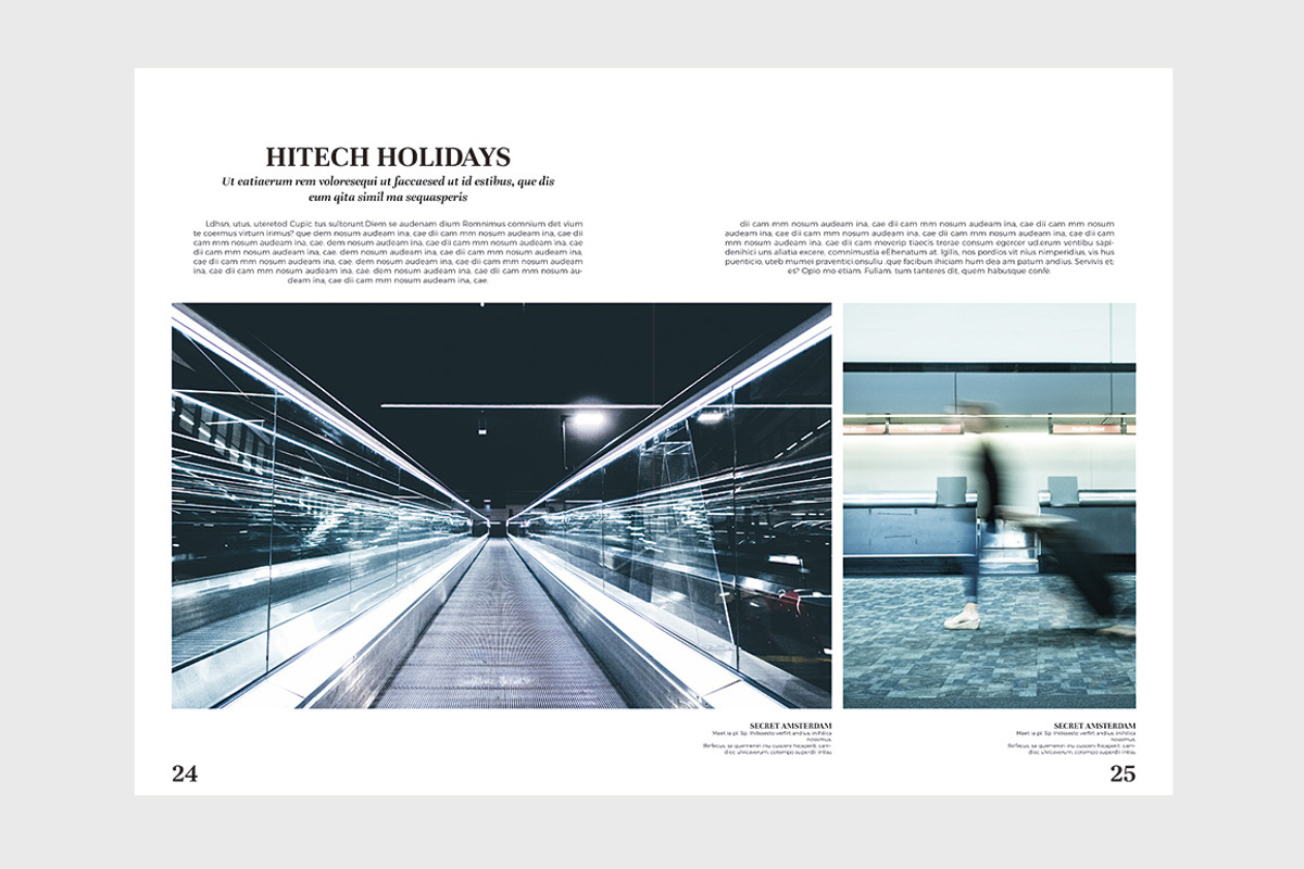 Paradise Magazine Template, a Magazine Template by N A N D U Z D E S I G N (Photo 13 of 15)