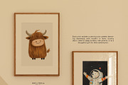 Whimsical Nursery Wall Art, a Background Graphic by Purple (Thumbnail 4 of 9)