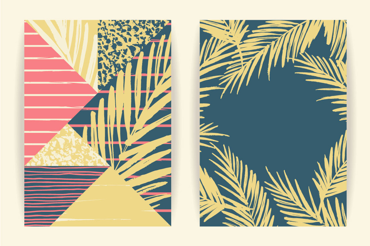 10 summer background templates., a Brochure Template by Nadia Grapes (Photo 2 of 6)
