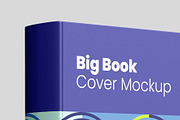 Big Book Cover Mockup - 11 Views, a Books & Magazine Mockup by Illusiongraphic (Thumbnail 21 of 26)