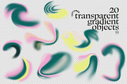 VIVID JADE Gradient Set, a Texture Graphic by angelainthefields (Thumbnail 3 of 11)