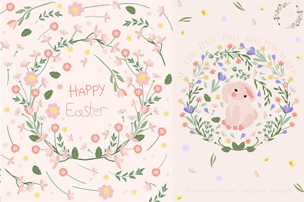 Spring Easter, Bunny collections