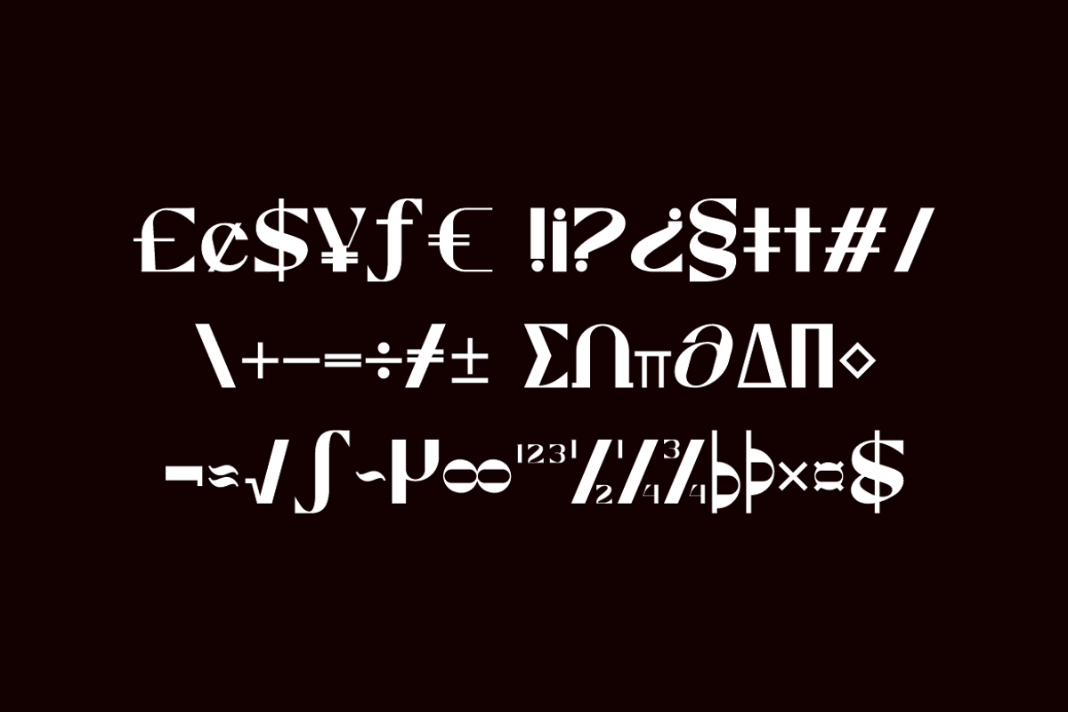 Newgon - Luxury Bold Font, a Sans Serif Font by QR Design Studio (Photo 7 of 12)