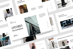 Otoro : Fashion Pitch Powerpoint, a Presentation Template by Punkl Camp