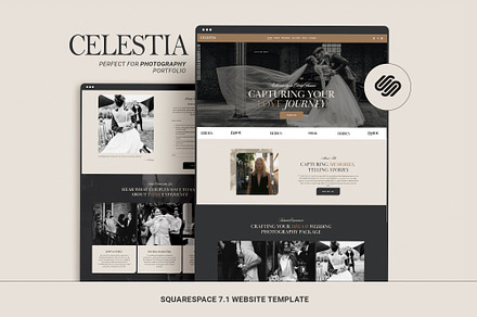 Photography Website Template, a Squarespace Template by 3.14&Co