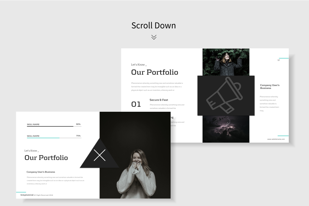 Simplemind - Powerpoint Template, a Presentation Template by Mikokit (Photo 7 of 8)