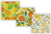 Citrus Sunshine Seamless Pattern, a Pattern Graphic by FloridPrintables (Thumbnail 2 of 7)