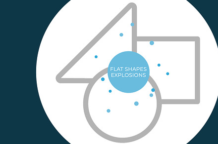 Flat Shapes Explode Logo Reveal AEP, a Templates & Theme by Josep Motion