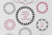 60 Hand Drawn Romantic Pattern Brush, a Brush Add-On by Mallinka (Thumbnail 6 of 12)
