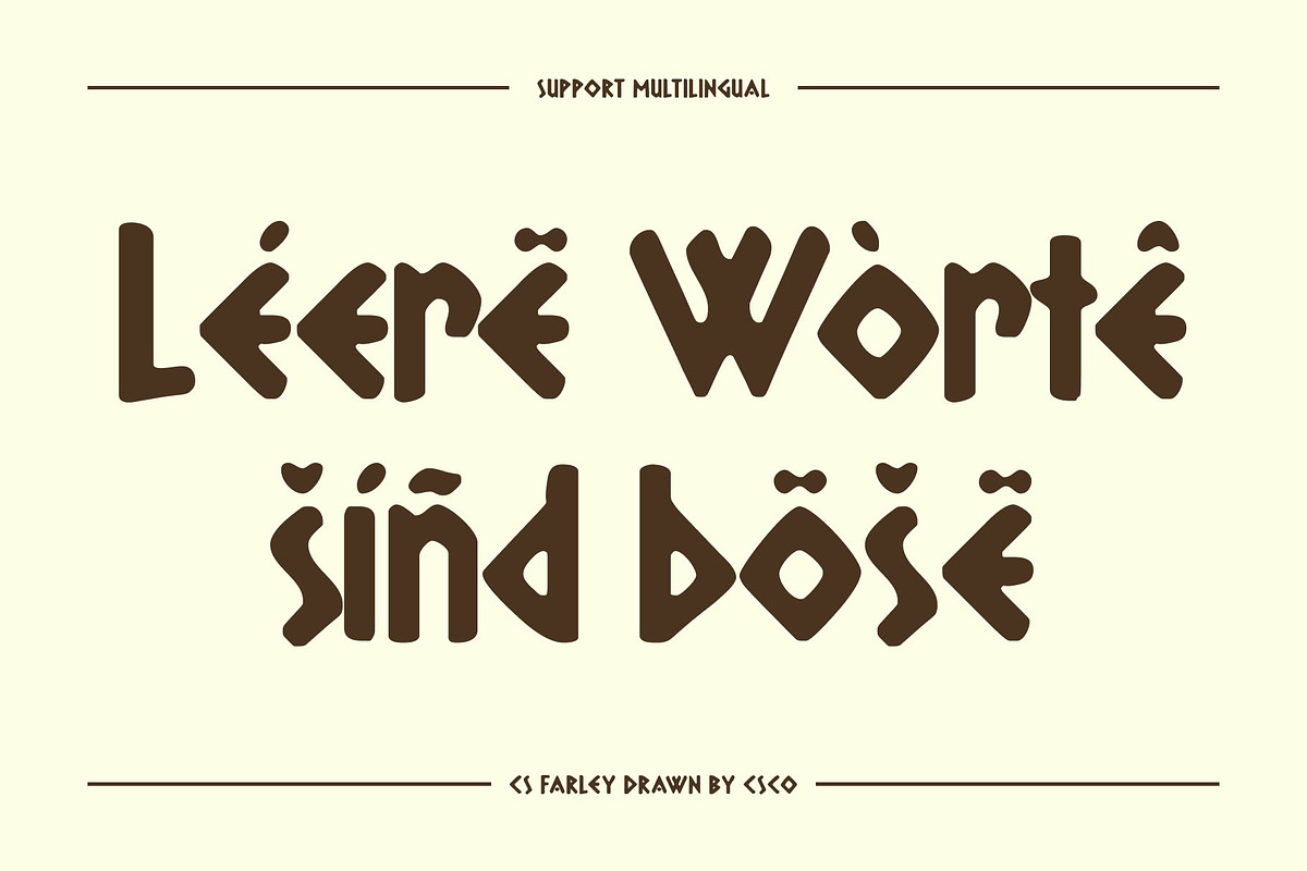 CS Farley Drawn, a Sans Serif Font by Craft Supply Co. (Photo 7 of 8)