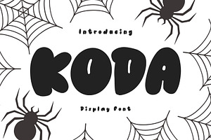 Koda Is A Cool Retro Display Font