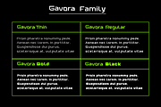 Gavora, a Sans Serif Font by twinstd (Thumbnail 3 of 13)