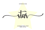 Star | Script Font, a Handwritten Font by Scratchones (Thumbnail 1 of 9)
