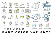 +350 Line Business Icons Collection, an Outline Icon by Anna Ozerina (Thumbnail 4 of 9)