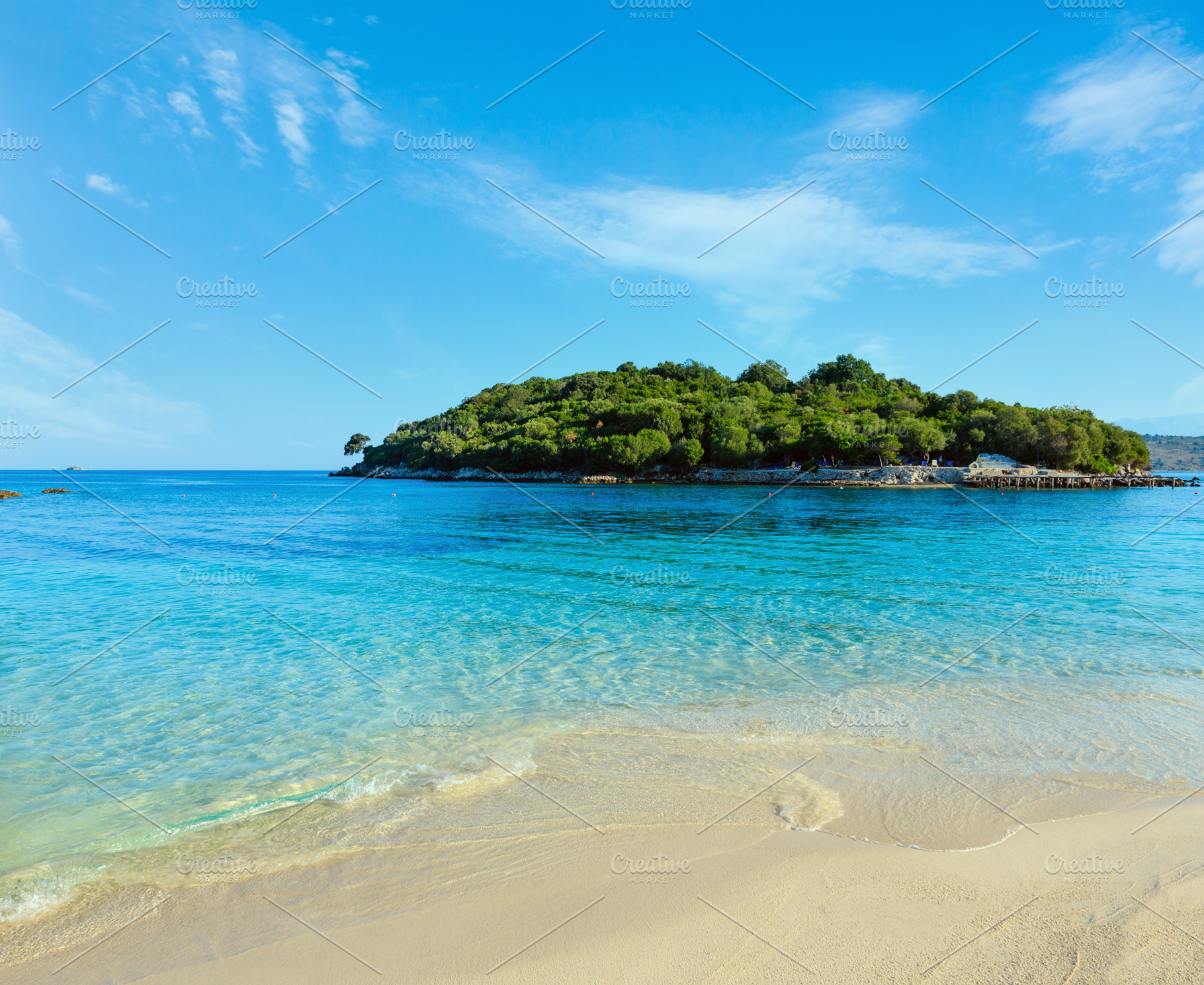 Ksamil beach, Albania., a Nature Photo by YuriyB