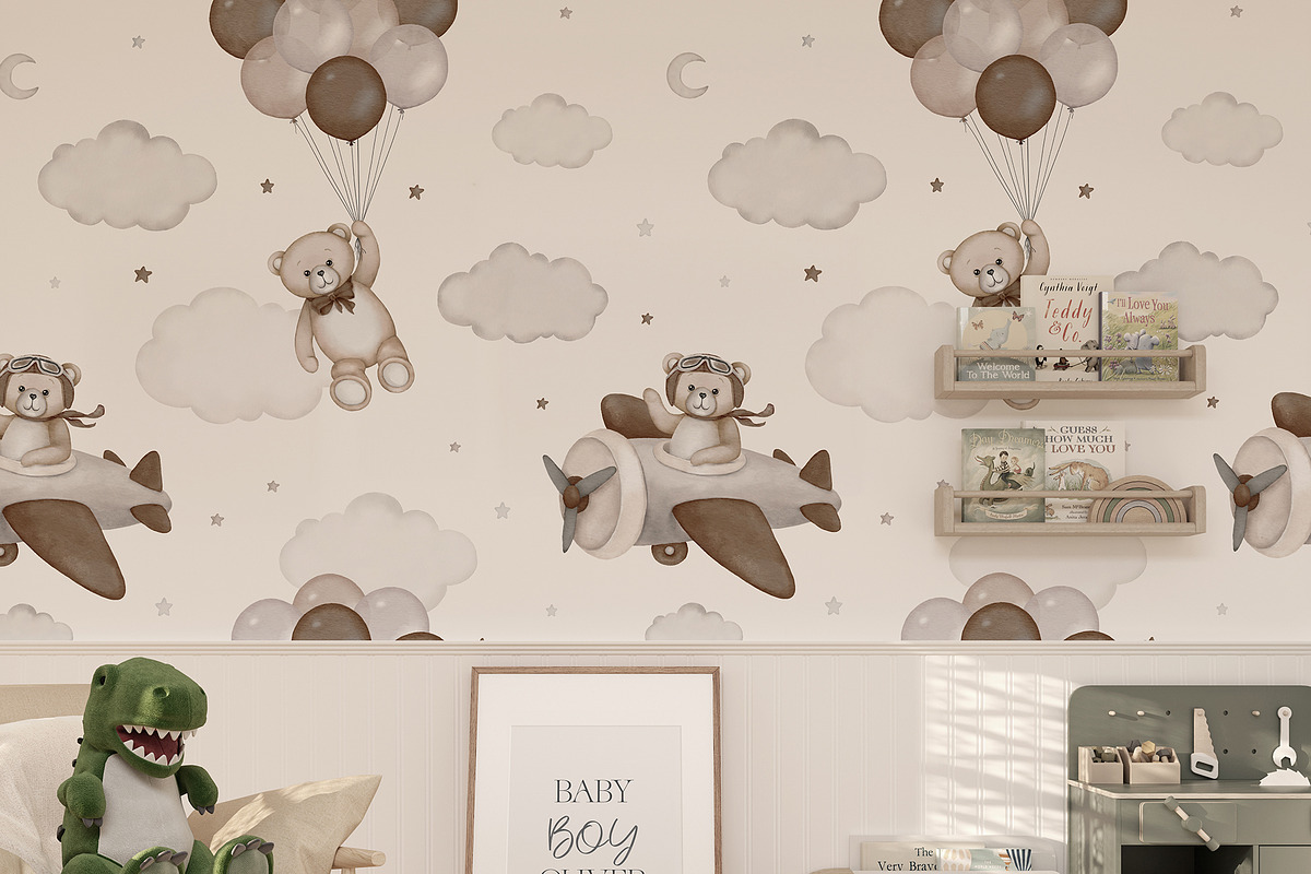 Baby Shower Bears - Kids Graphic Set, an Animal Illustration by Veris Studio (Photo 10 of 18)