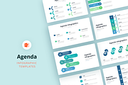 Agenda Infographics - PowerPoint, a Presentation Template by slidequest (Thumbnail 1 of 6)