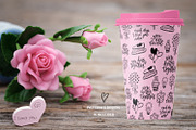 You + Me: hand drawn design kit, an Object Graphic by Gray Cat Graphics (Thumbnail 5 of 21)