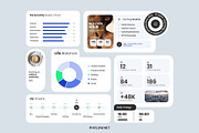 Portfolio Card Design, an UI Kit Template by Pixflow (Thumbnail 11 of 11)