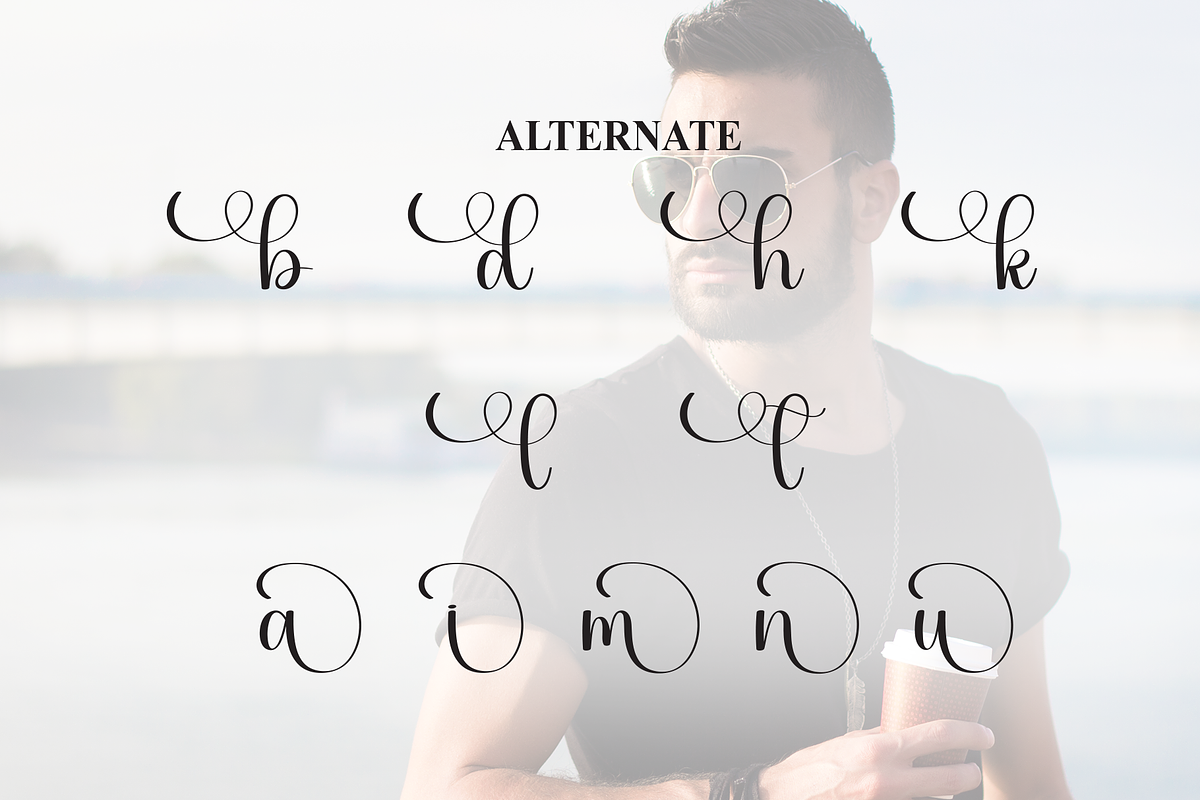 Handsome | Script Font, a Handwritten Font by Scratchones (Photo 8 of 9)
