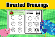 Directed Drawing Workbook For Kids, a Templates & Theme by Premium Digital Templates (Thumbnail 1 of 3)