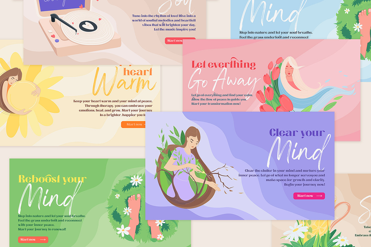 Self Love Illustrations+Design KIT, a Graphic by potokvarte (Photo 21 of 24)
