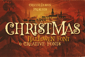 Hallowen Typeface, a Font by Cruzine