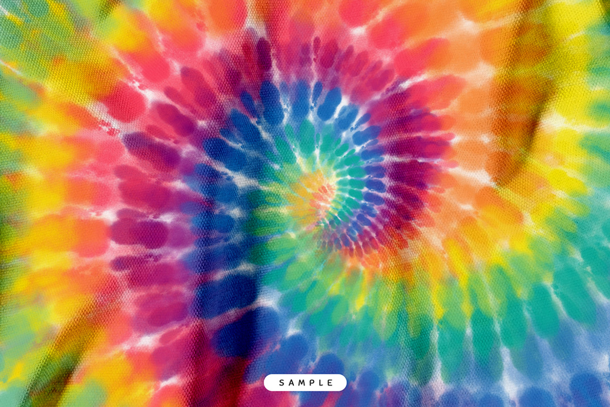 Procreate Realistic Tie Dye Brushes, a Brush Add-On by Nurmiftah (Photo 10 of 12)